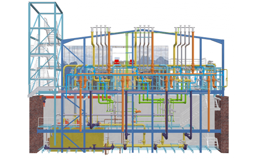3D CAD-software voor de aanleg van pijpleidingen