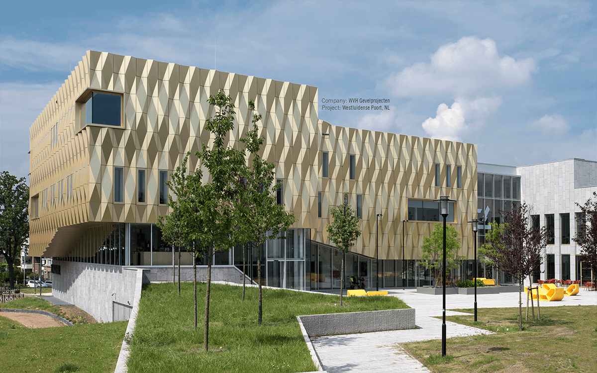 3D CAD for facade: WVH - Westluidense Poort