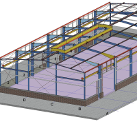 3D CAD-software voor staalbouw: staalconstructiespecifieke verbindingen