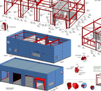 3D CAD-software voor staalbouw: tekeningvoorbereiding